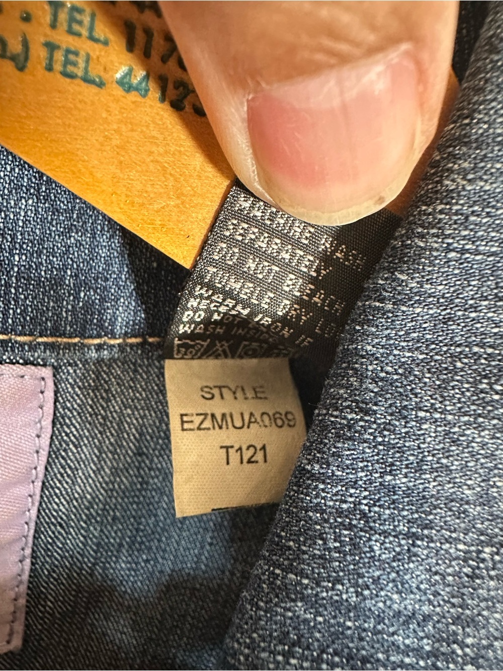Lady Enyce Cropped Denim Jacket Embellished Size XL VTG Y2K Western Streetwear - Picture 4 of 12